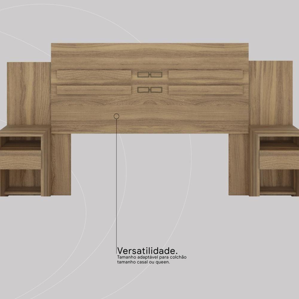 Cabeceira Casal 216 Cm Orlando - Amêndola Touch Amêndola Touch - 8