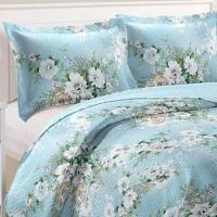 Kit Cobre Leito Colcha Mix Queen Estampado Dupla Face Floral 3 Peças - Yasmin - 2