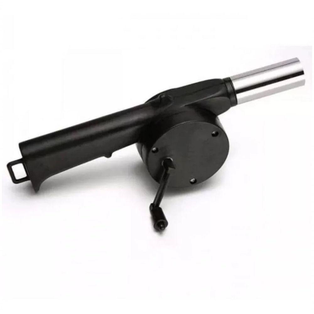 Soprador Para Churrasqueira Manual Pratico E Facil Camping - 1