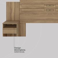 Cabeceira Casal 216 Cm Triunfo Amêndola Touch - 9