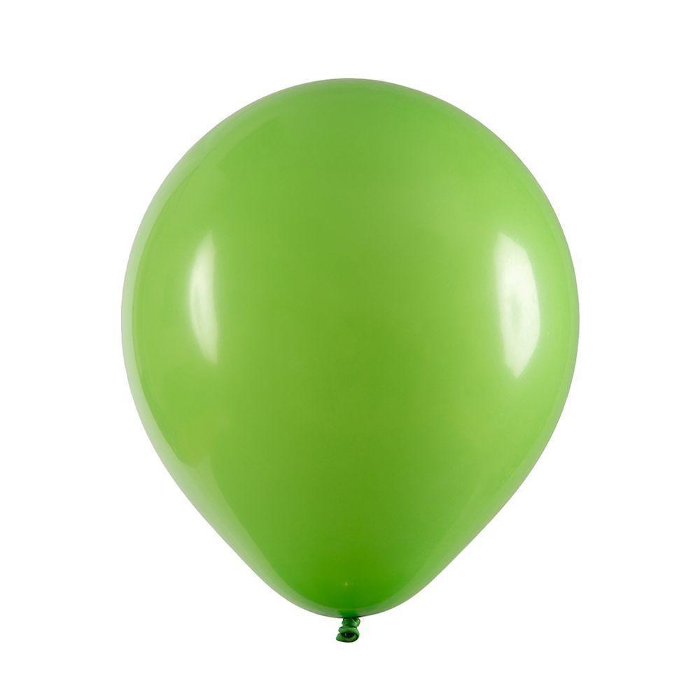 Balão De Látex Verde Limão - 7 Polegadas - 50 Unidades - 1