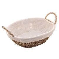 Cesta Ou Fruteira Sisal Com Forro 27cm X 21cm X 12,5 Cm - 1