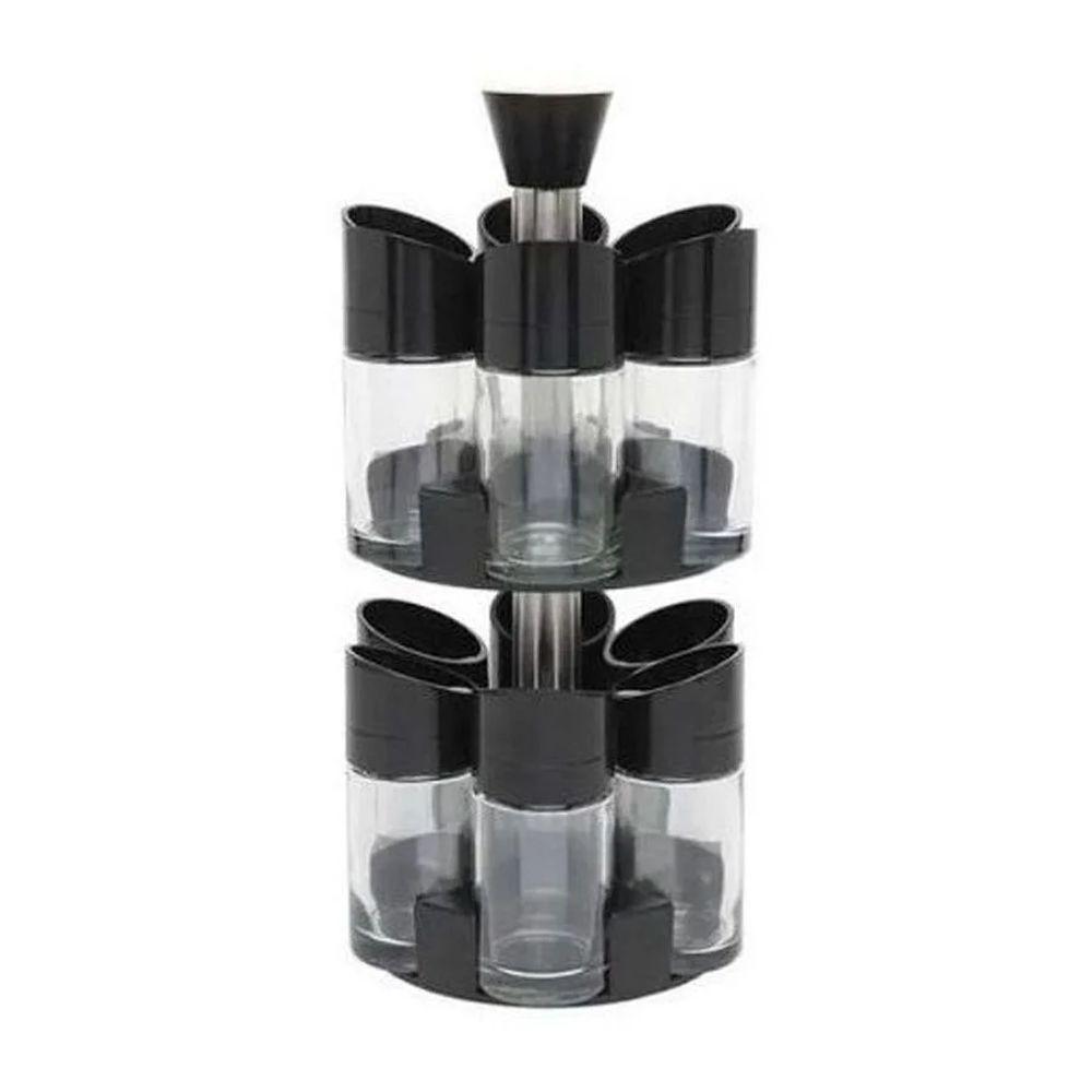 Porta Tempero Giratorio Condimentos 12 Peças Cozinha - 1