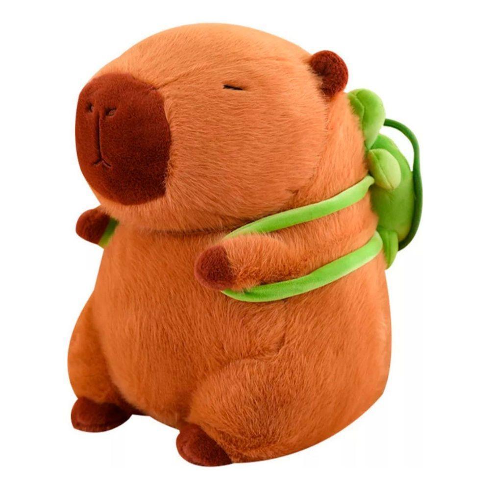 Capivara Filó Pelúcia Antialérgica Com Mochila - 1