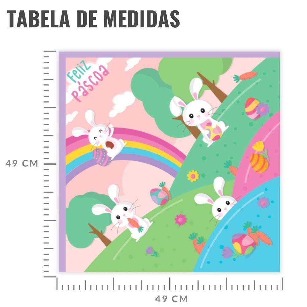 Envelope Express Estampado Para Ovo Páscoa 750g A 1kg - 25 Un Modelo Jardim Encantado - 8