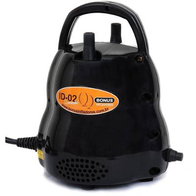 Inflador De Balão 2 Bicos Preto Compressor De Ar Voltagem 110v