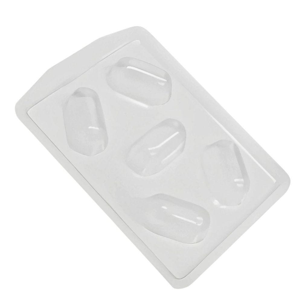Forma De Silicone Trufa Alongada P - 3,5cm X 6,5cm - 2