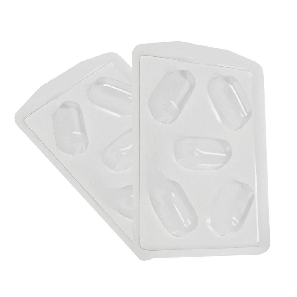 Forma De Silicone Trufa Alongada P - 3,5cm X 6,5cm - 4