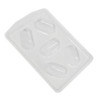 Forma De Silicone Trufa Alongada P - 3,5cm X 6,5cm - 2