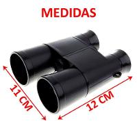 Brinquedo Binóculo Preto Ajustável Com Cordão Visão De 6x35 - 5