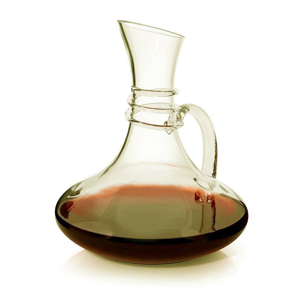 Conjunto De 6 Taças 320ml E Decanter 1,5l Em Vidro Gourmet - 2