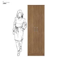 Armário Multiuso Sapateira 2 Portas Golden Amêndola Touch