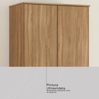 Armário Multiuso Sapateira 2 Portas Golden Amêndola Touch - 5