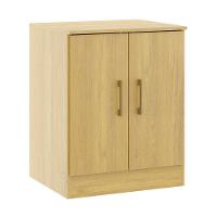 Armário Multiuso Com 2 Portas 60x76cm Menu Móveis Carvalho - 2