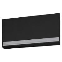 Armário Aéreo Geladeira 60cm 1 Porta Basculante Andréia Preto - Ajl Móveis - 3