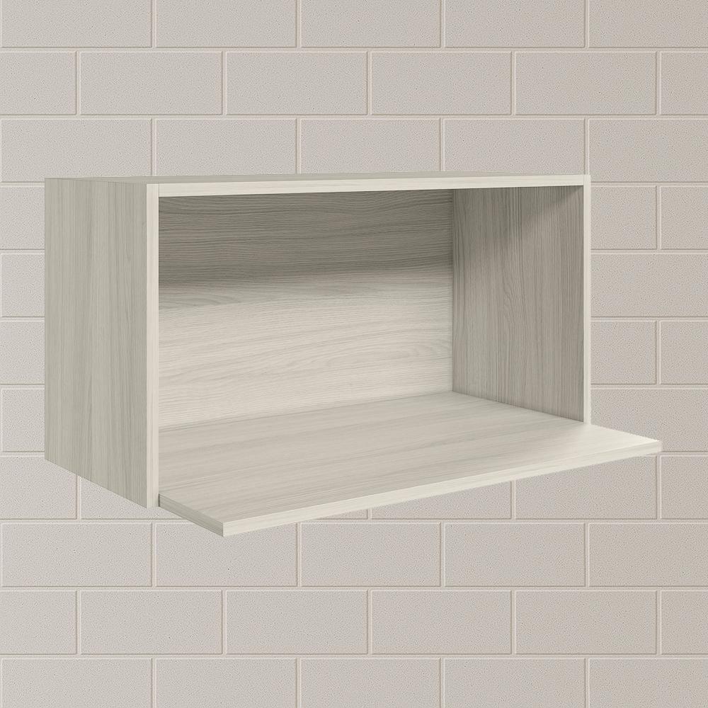 Armario Aereo Porta Microondas Mdf 70 Cm Kali 15219 Bianco Toq Nicioli - 2