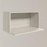 Armario Aereo Porta Microondas Mdf 70 Cm Kali 15219 Bianco Toq Nicioli - 2