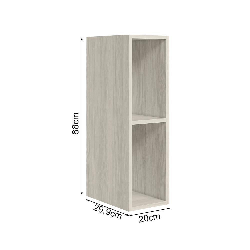 Armario Aereo Nicho Mdf 20 Cm Kali 12199 Bianco Toq Nicioli - 2