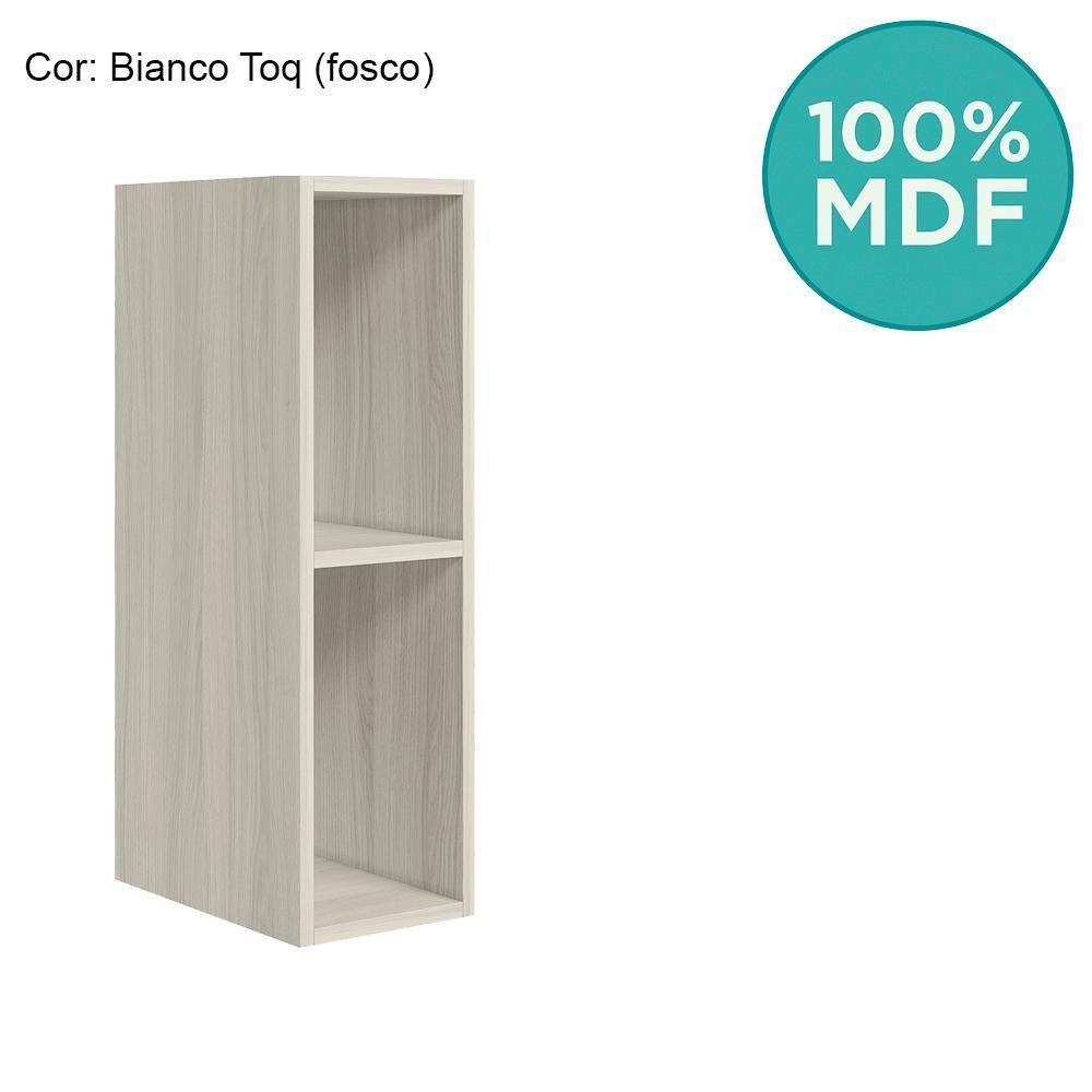 Armario Aereo Nicho Mdf 20 Cm Kali 12199 Bianco Toq Nicioli - 4