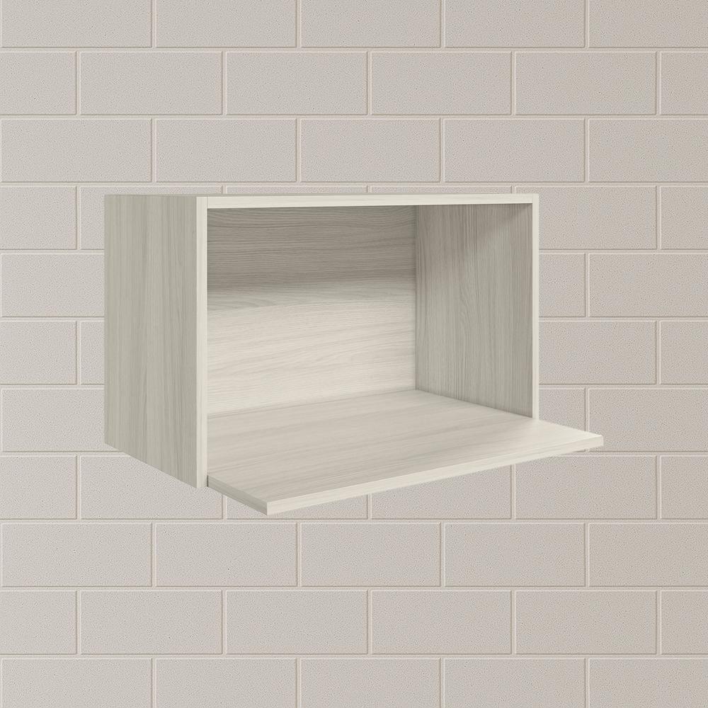 Armario Aereo Porta Microondas Mdf 60 Cm Kali 15214 Bianco Toq Nicioli - 5