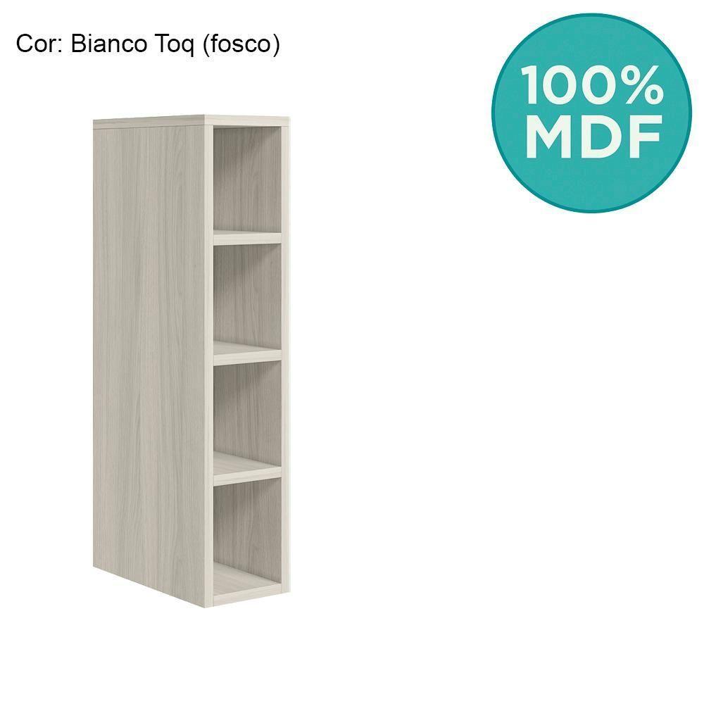 Aereo Nicho Garrafeiro Mdf 15 Cm Kali 12198 Bianco Toq Nicioli - 4