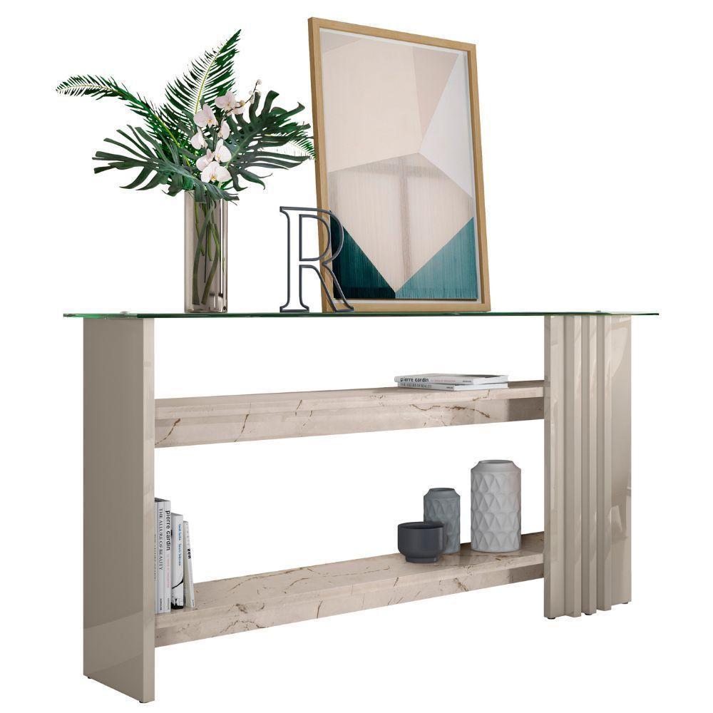 Aparador Para Sala Frizz Calacata Off White Madetec - 1