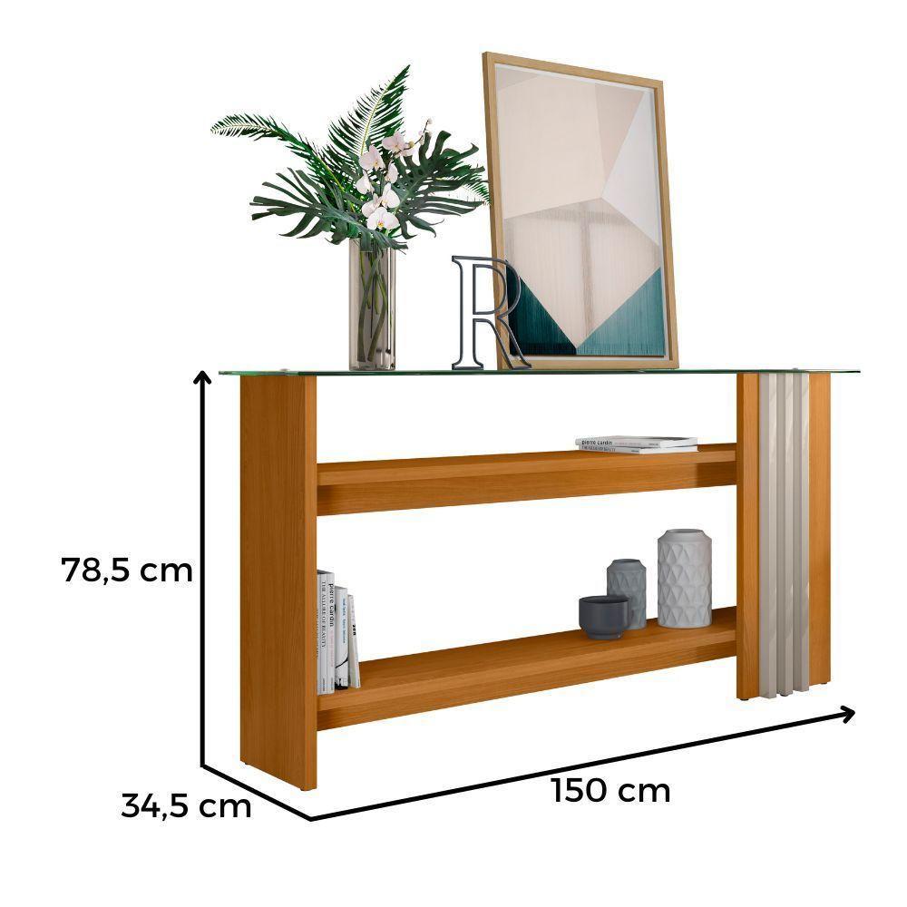 Aparador Para Sala Frizz Cinamomo Off White Madetec - 2