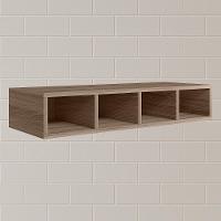 Aereo Nicho Garrafeiro Mdf 80 Cm Kali 16683 Carvalho Toq Nicioli - 2