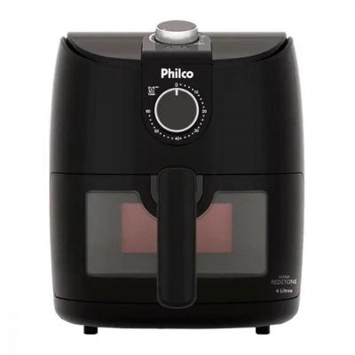 Fritadeira Air Fryer Philco PAF40A 4L 1500W com Timer e Controle de Temperatura Preto 220V