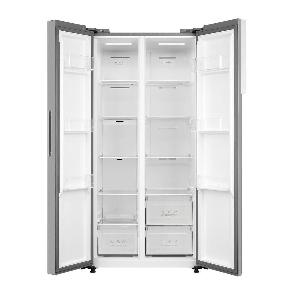 Refrigerador Midea Side By Side 442 Litros MDRS598 Inox 110V - 2