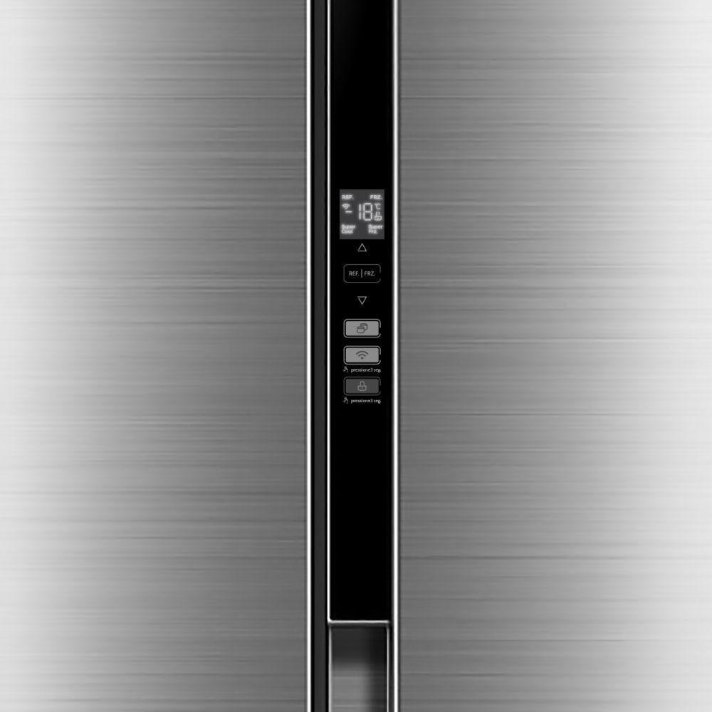Refrigerador Midea Side By Side 442 Litros MDRS598 Inox 110V - 4