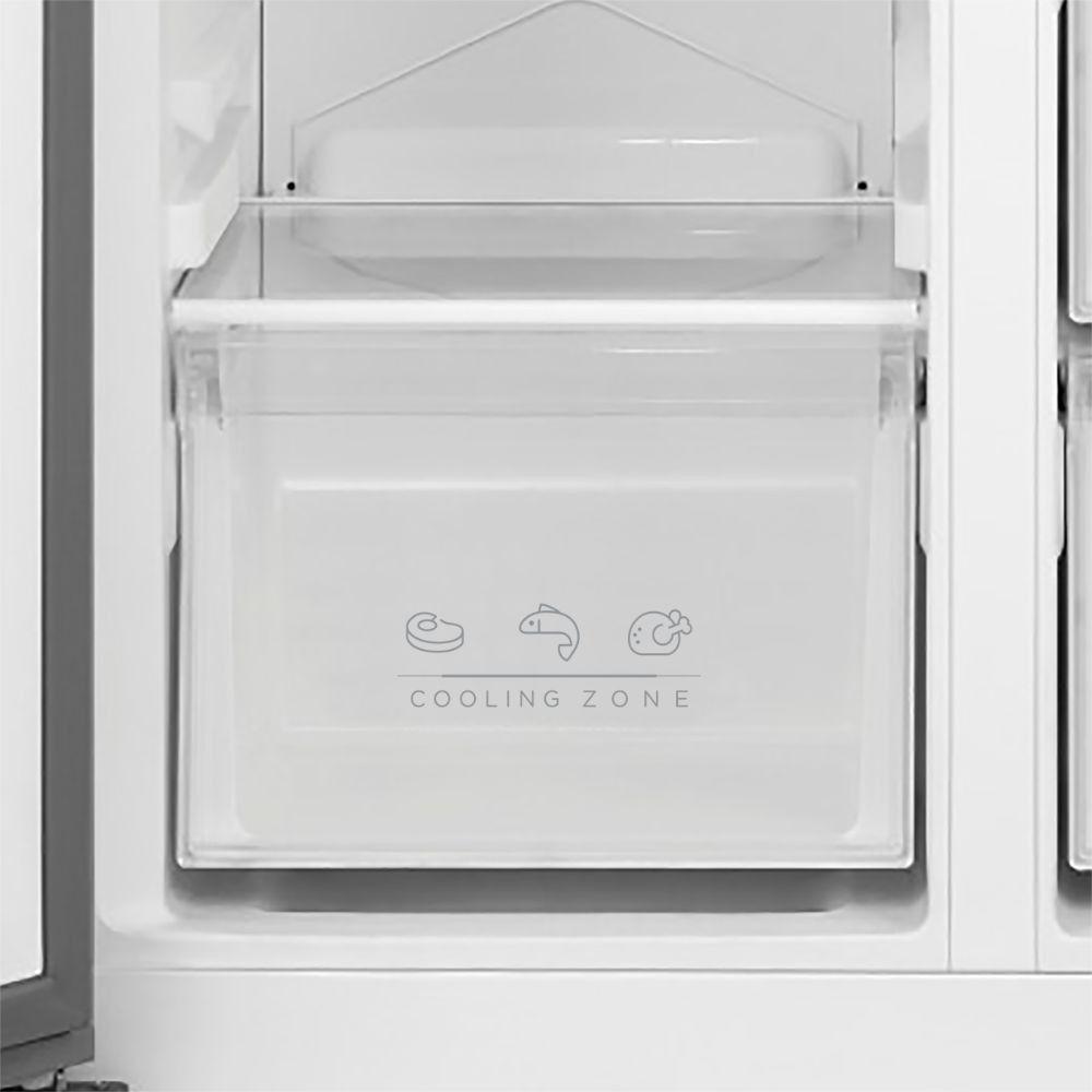 Refrigerador Midea Side By Side 442 Litros MDRS598 Inox 110V - 6