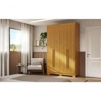 Guarda Roupa Polonia 4 Portas E 2 Gavetas – Linhamobilia Cinamomo - 2