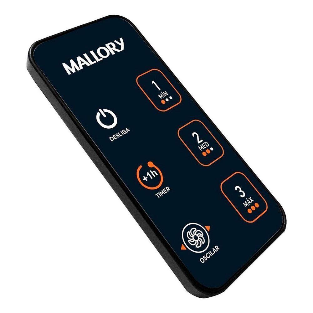 Ventilador Coluna Max Control Com Controle Remoto Mallory Preto 220V - 2