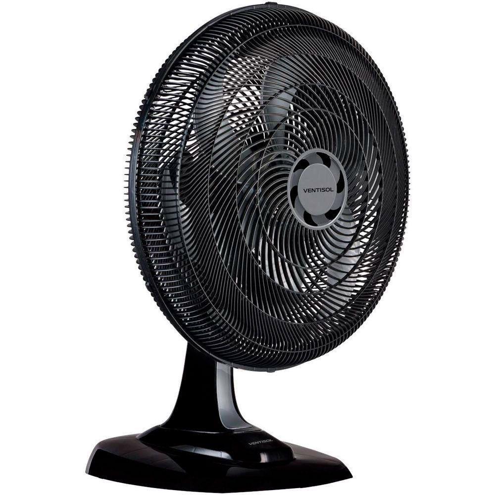 Ventilador Oscilante Mesa 50cm Turbo 6 Pás 220V Ventisol Preto 220V - 2