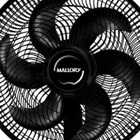 Ventilador Mesa E Parede Turbo Fresh 40cm 220V Mallory Preto 220V - 3