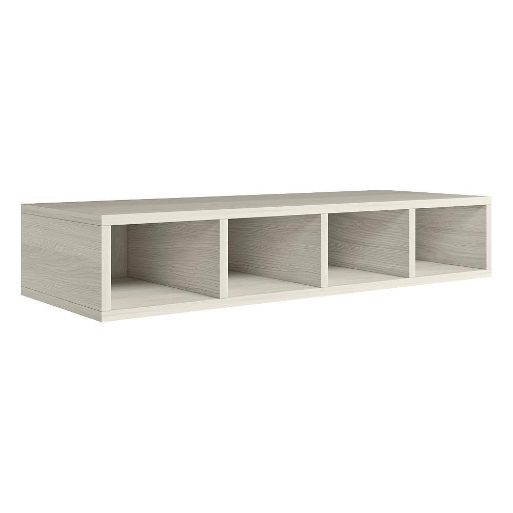 Aereo Nicho Garrafeiro Mdf 80 Cm Kali 16683 Bianco Toq Nicioli - 1