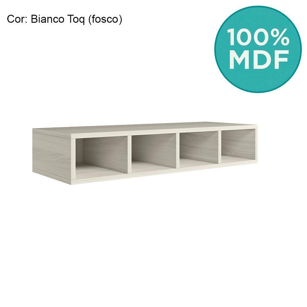 Aereo Nicho Garrafeiro Mdf 80 Cm Kali 16683 Bianco Toq Nicioli - 4