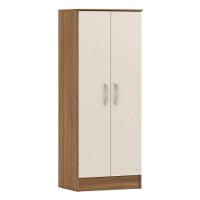 Armário Multiuso Sapateira 2 Portas Viena Amêndola Touch Off White - 8