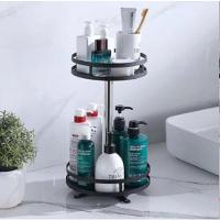 Prateleira Organizadora Rotativa 360° 2 Camadas Multiuso Para Cozinha - 3