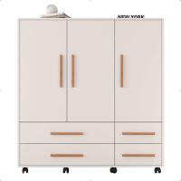 Cômoda 3 Portas 4 Gavetas Seth Branca Caemmun