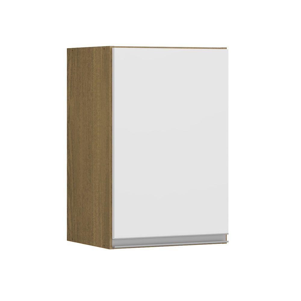 Armário Aéreo Sabrina 1 Porta 40x60cm Mdp Branco Menu Móveis Branco - 1