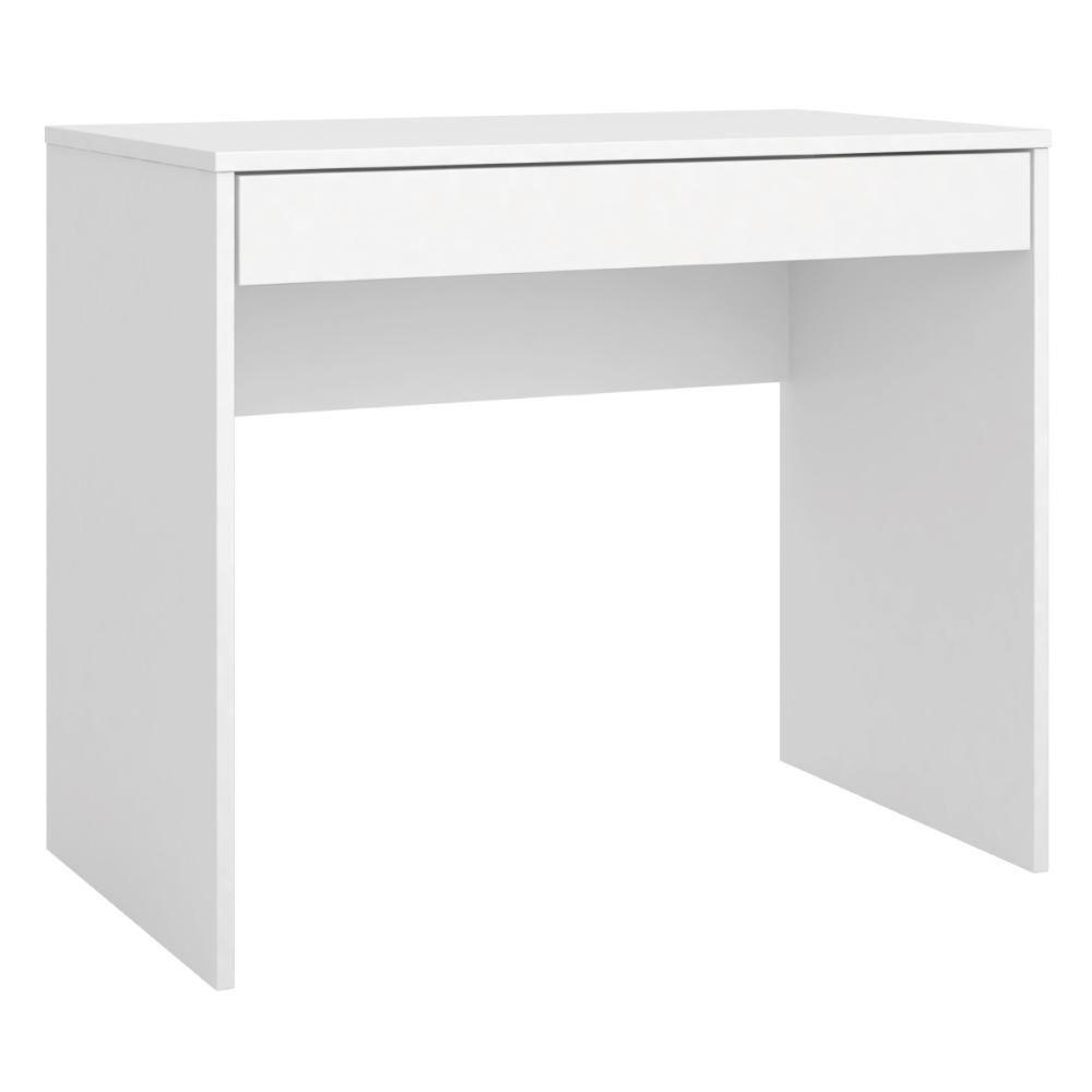 Escrivaninha 91 Cm 1 Gaveta Nevada - Branco - 8