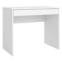 Escrivaninha 91 Cm 1 Gaveta Nevada - Branco - 8