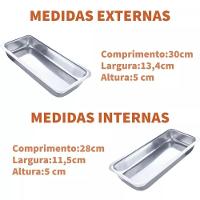 Kit 10 Formas Assadeira Pão Caseiro Gelo E Bolo Inglês N°3 - 5