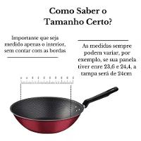 Jogo Tampa De Vidro Para Panelas Caçarolas 16 18 20 22 24 - 2