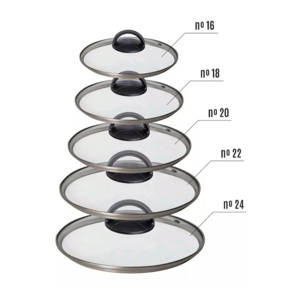 Tampa Avulsa De Vidro Temperado Para Panela Frigideira 16cm - 4