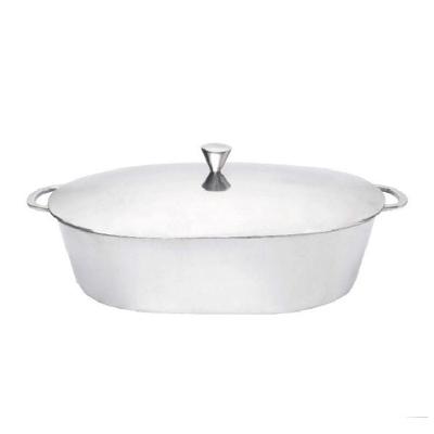 Assadeira De Alumínio Fundido Com Tampa Pesada 5l Docesar