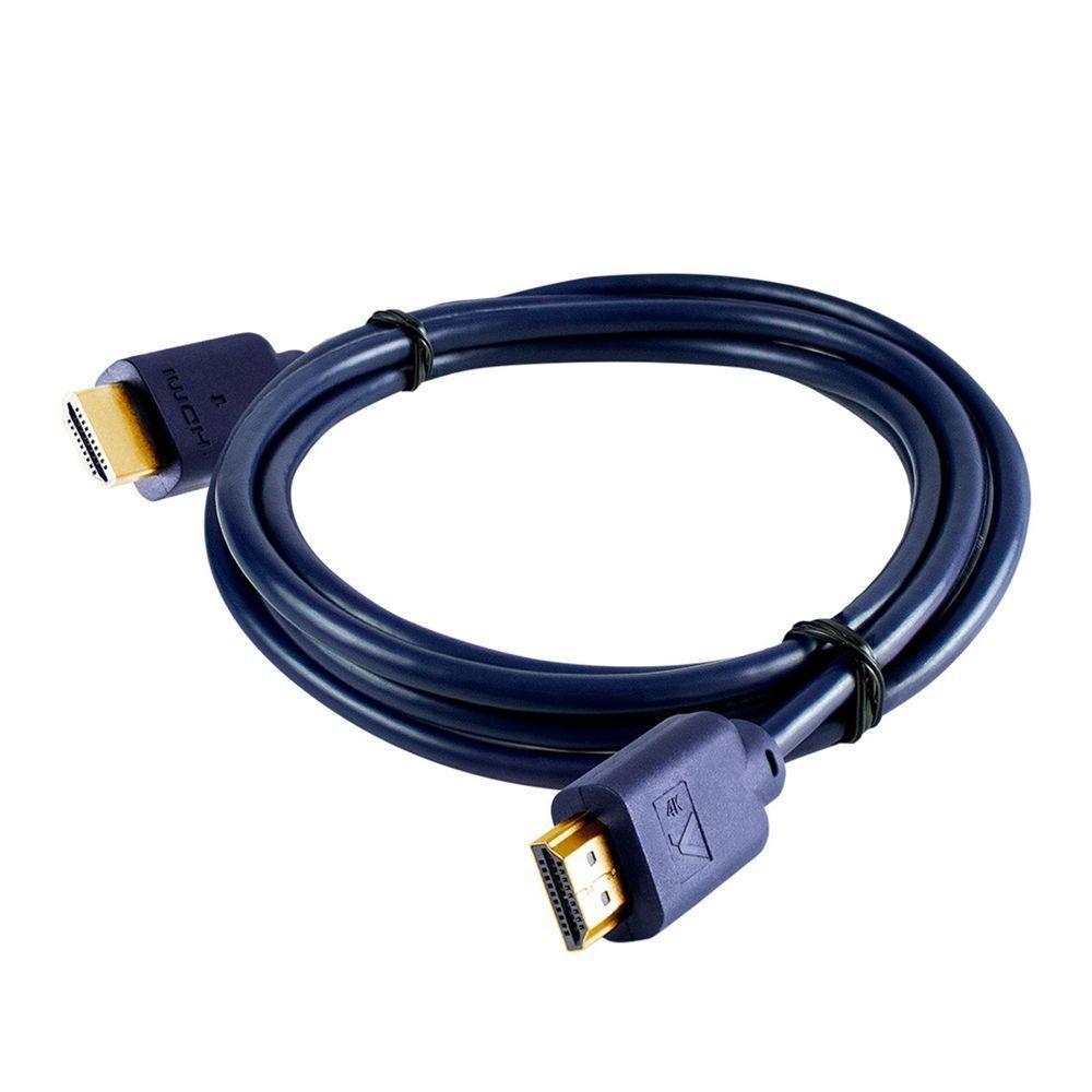 Cabo Hdmi Gold 2.0 2m 4k 3d Preto Aquario - 2