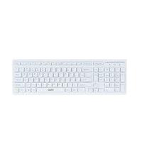 Teclado Usb Multimidia Flat Abnt2 Tc300 Branco Oex - 1